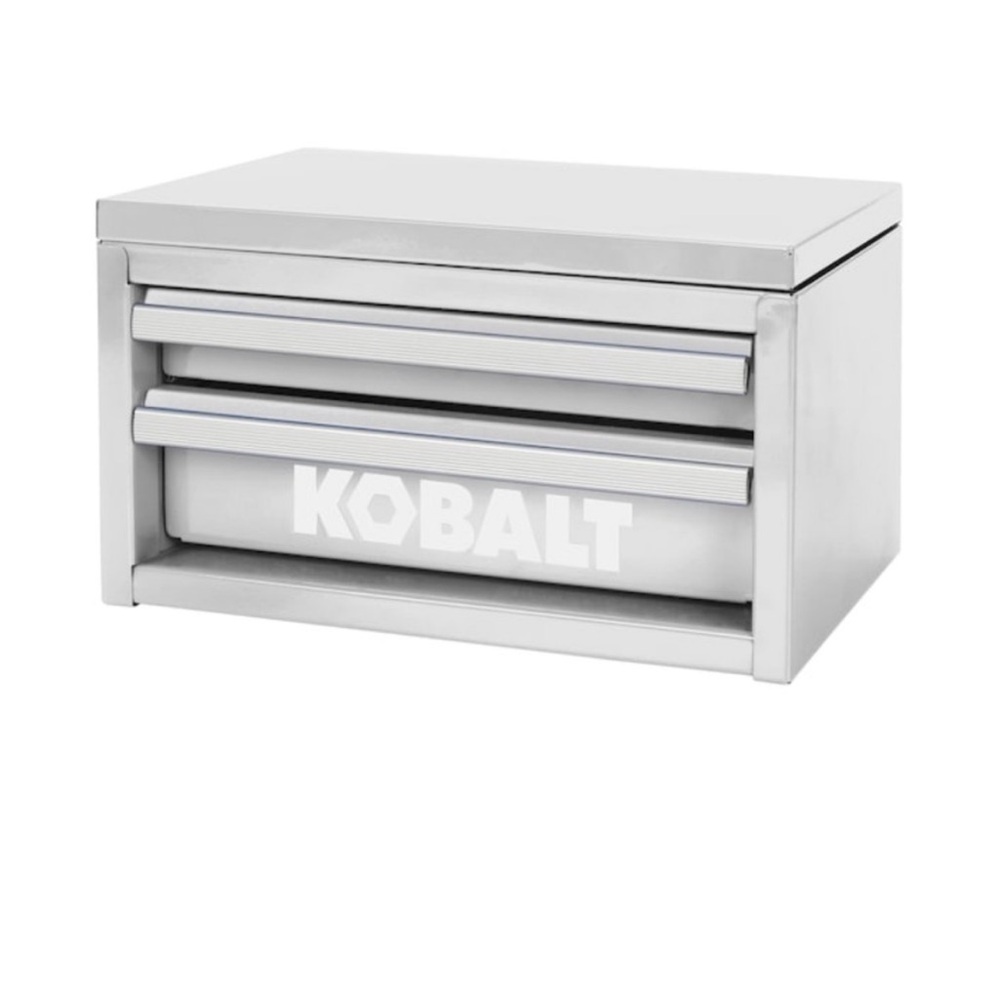 Kobalt Mini White Toolbox New in Box perfect Christmas Gift
